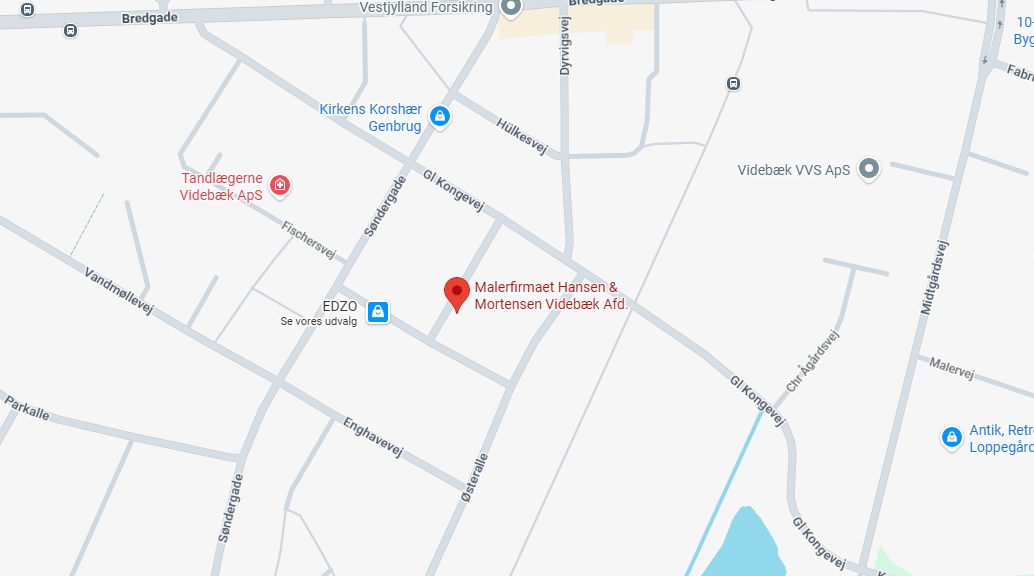 malerbutik videbæk